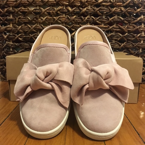 ugg luci bow sneaker mule